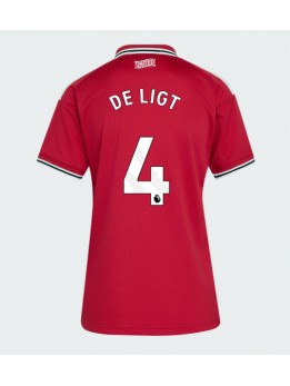 Ženski Nogometna dresi replika Manchester United Matthijs de Ligt #4 Domači 2026-27 Kratek rokav Ženski Nogometna dresi replika Manchester United Matthijs de Ligt #4 Domači 2026-27 Kratek rokav